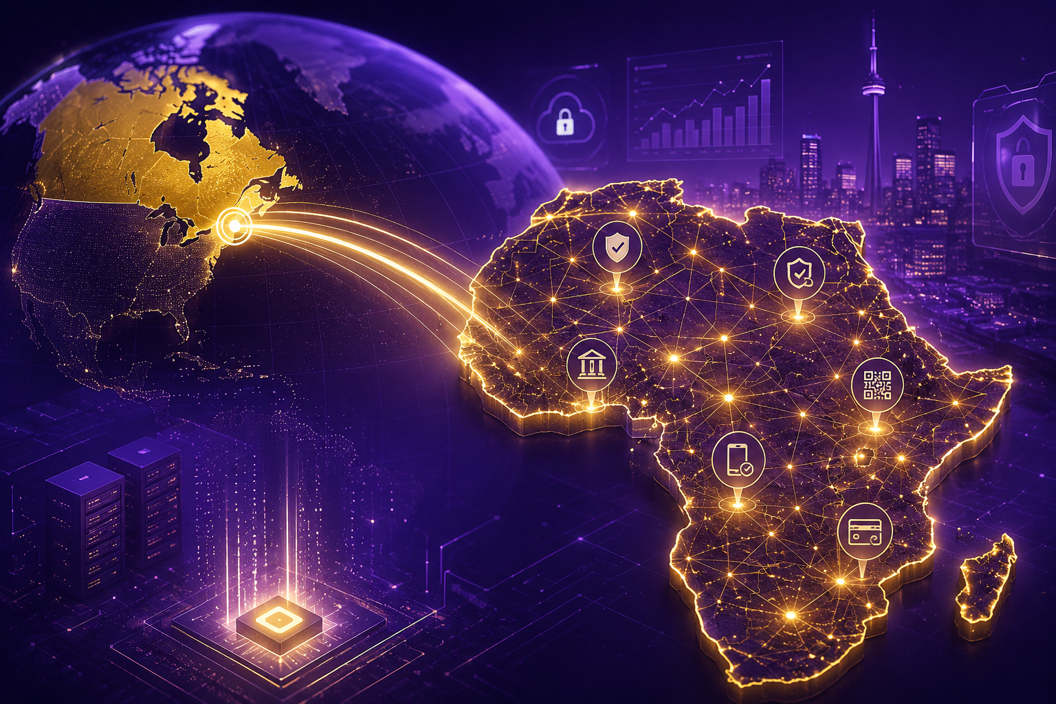 Built in Canada. Focused on Africa.